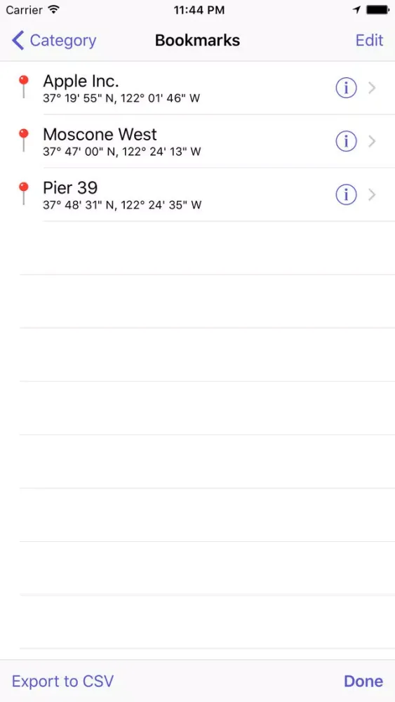 Ảnh chụp màn hình của Geo Location - Searching GPS Coordinates