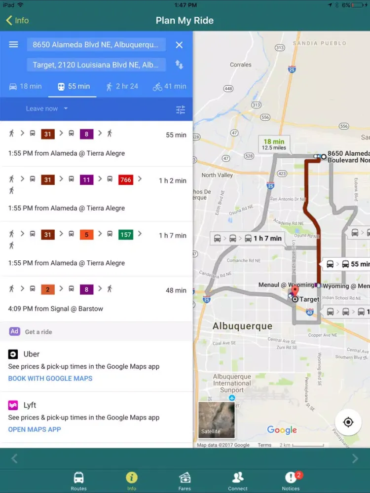 تصاویر ABQ RIDE iPad 