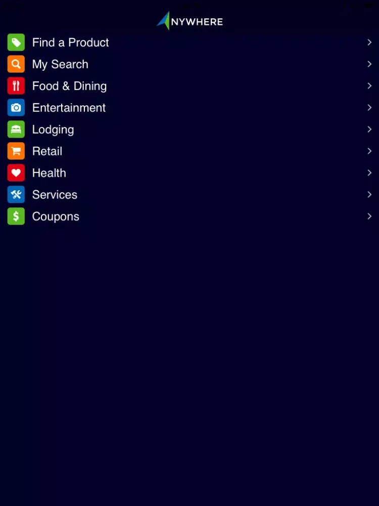 Capturas de pantalla de Anywhere iPad 