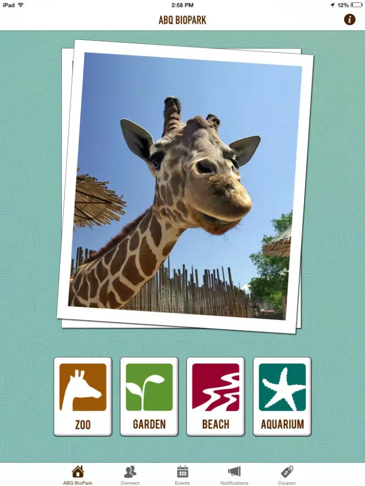 تصاویر ABQ BioPark iPad 