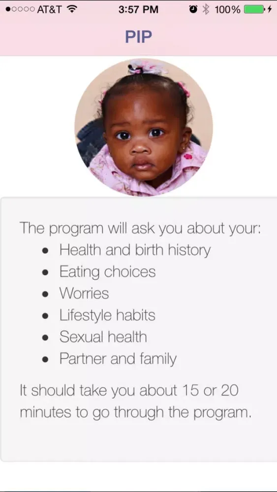Pregnancy Information Program স্ক্রিনশট