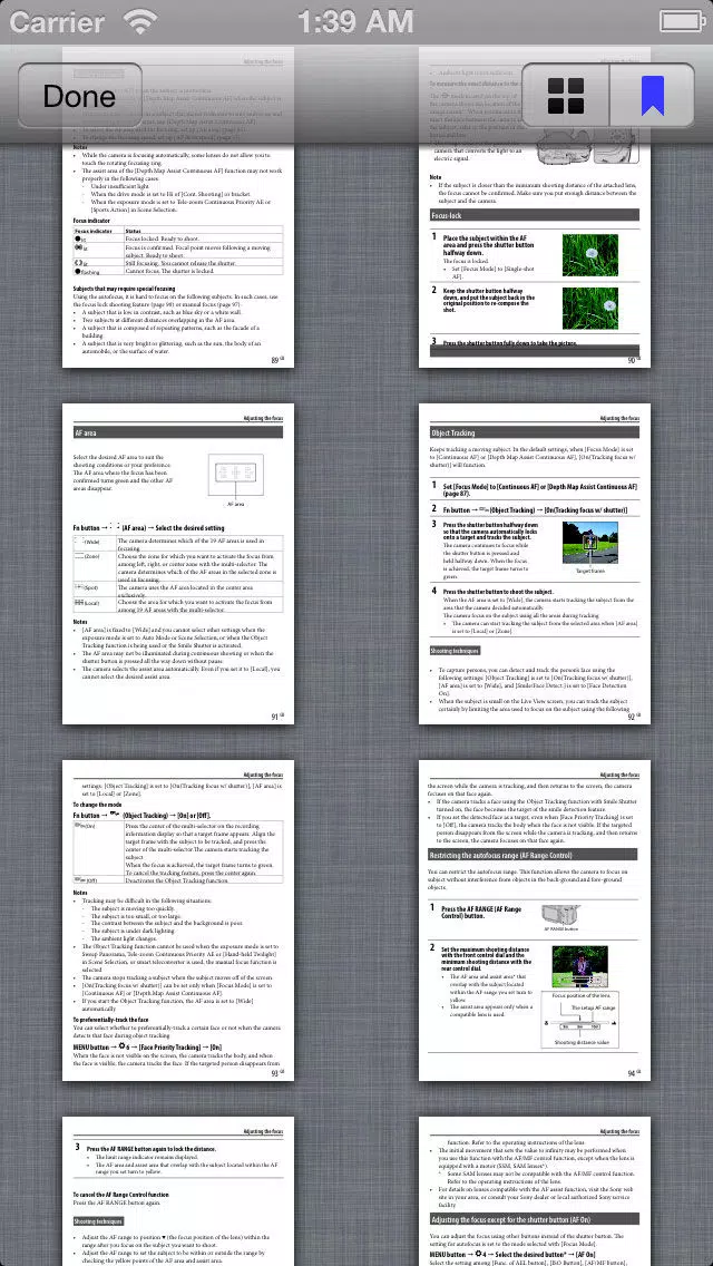 Hasselblad Camera Handbooks স্ক্রিনশট