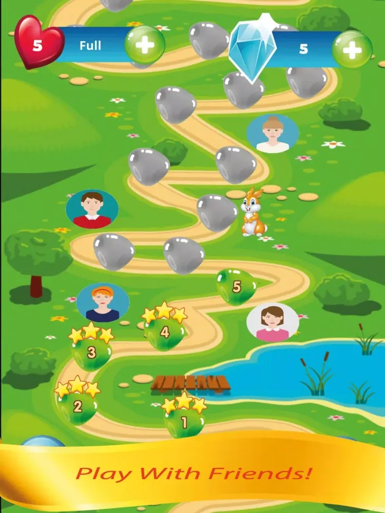 Скриншоты Bunny Bubble Pop iPad 