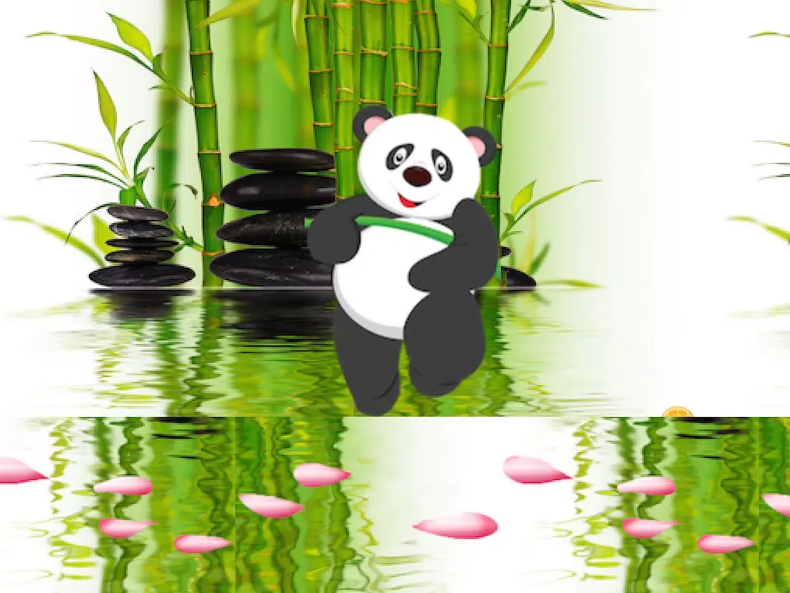 Capturas de pantalla de Zen Panda Jump iPad 