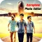 Aeroplane Photo Editor : Frame, Sticker