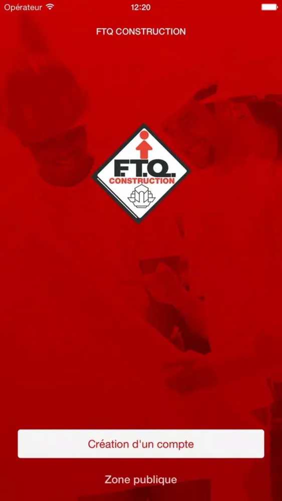FTQ-Construction Mobile Screenshots