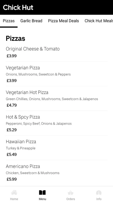 Chick Hut Liverpool应用截图