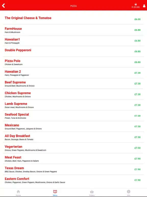 ภาพหน้าจอของ Munchies Kebab Ilfracombe iPad 