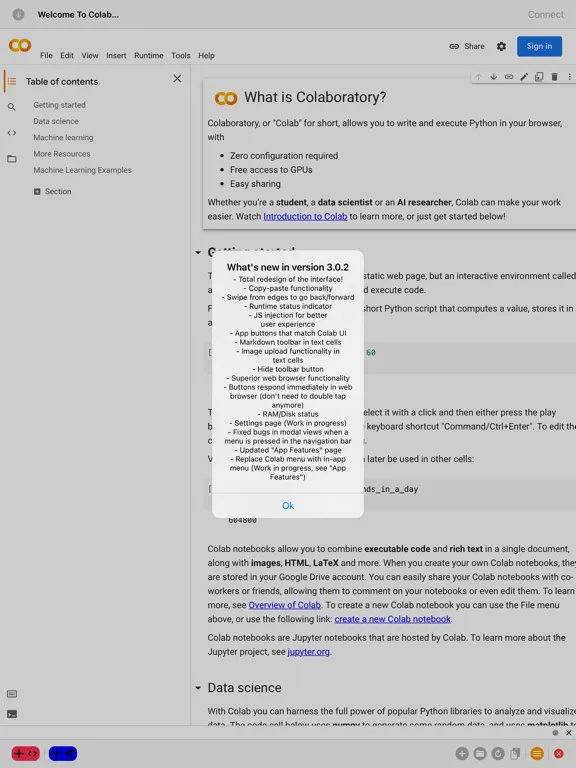 Programming Notebook PRO iPad  Screenshots