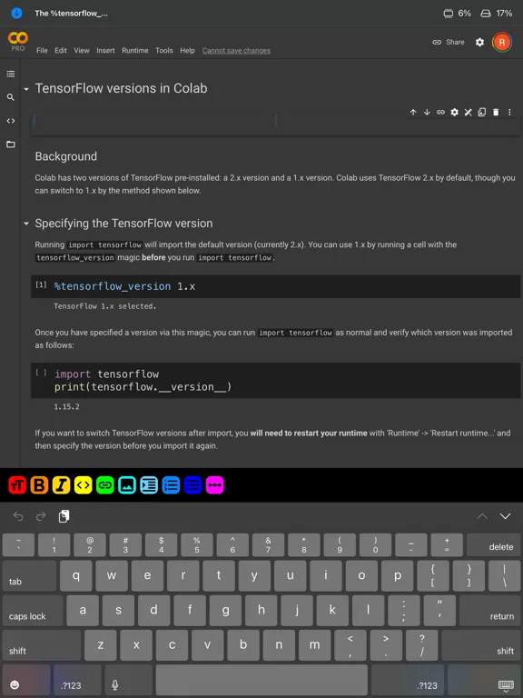 Programming Notebook PRO iPad  Screenshots