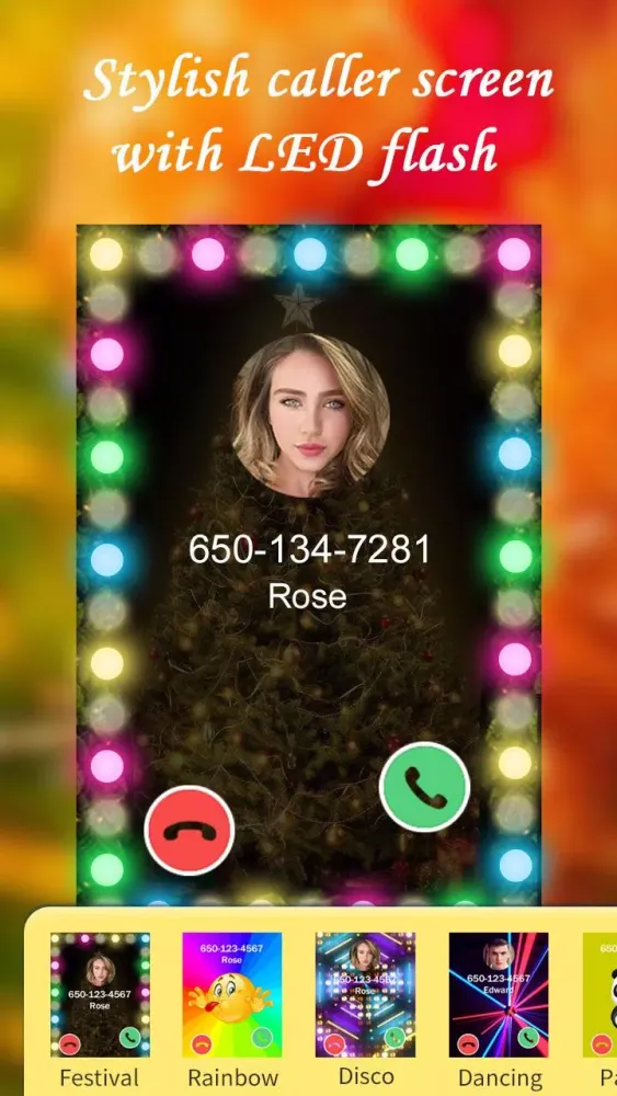 Call Flash Screenshots
