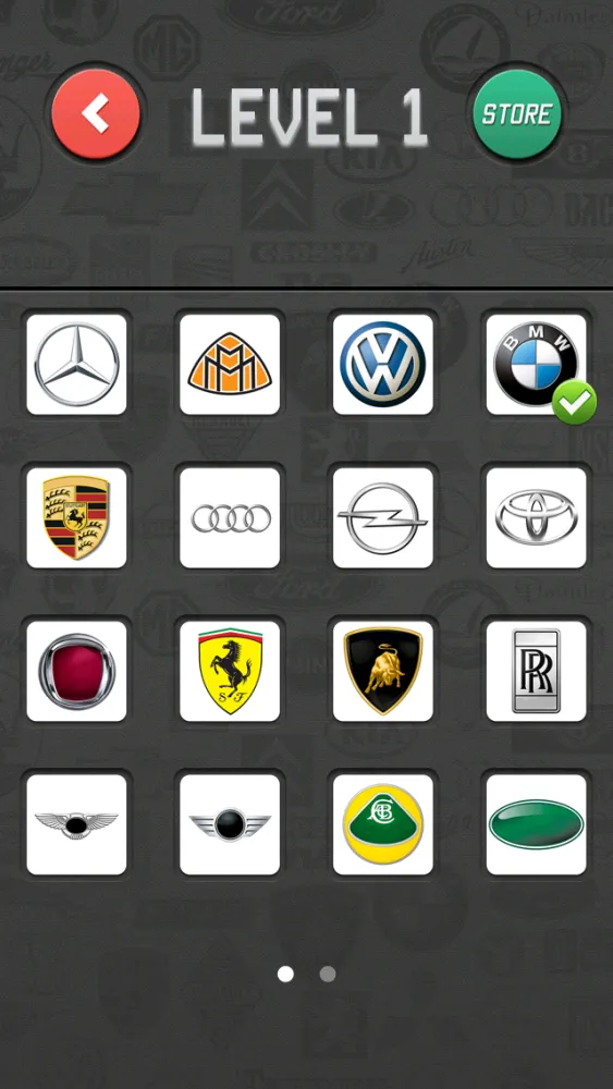 Tangkapan skrin Car Brands Quiz™