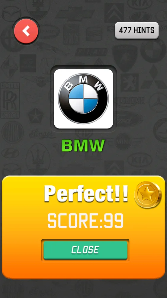 Tangkapan skrin Car Brands Quiz™