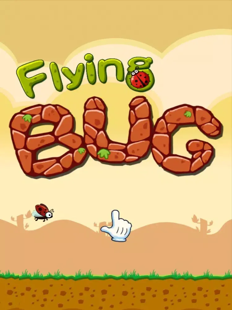 Screenshot di Flying Bug - A Self Torture Tiny Adventure Game with Ladybug iPad 