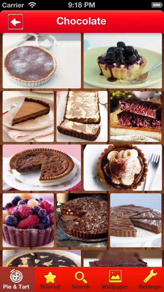 ภาพหน้าจอของ Pie Baking Pro