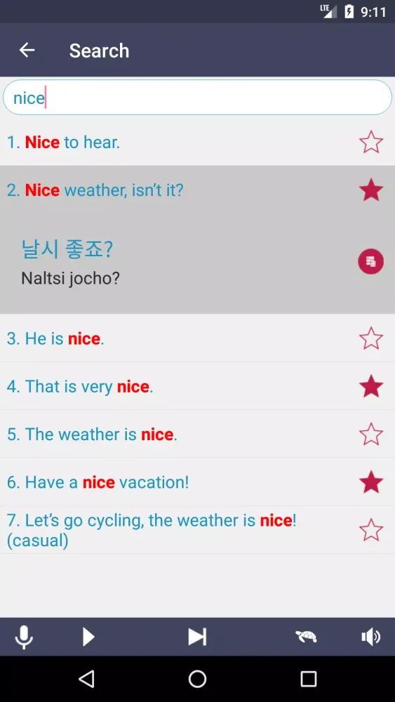 Learn Korean Screenshots
