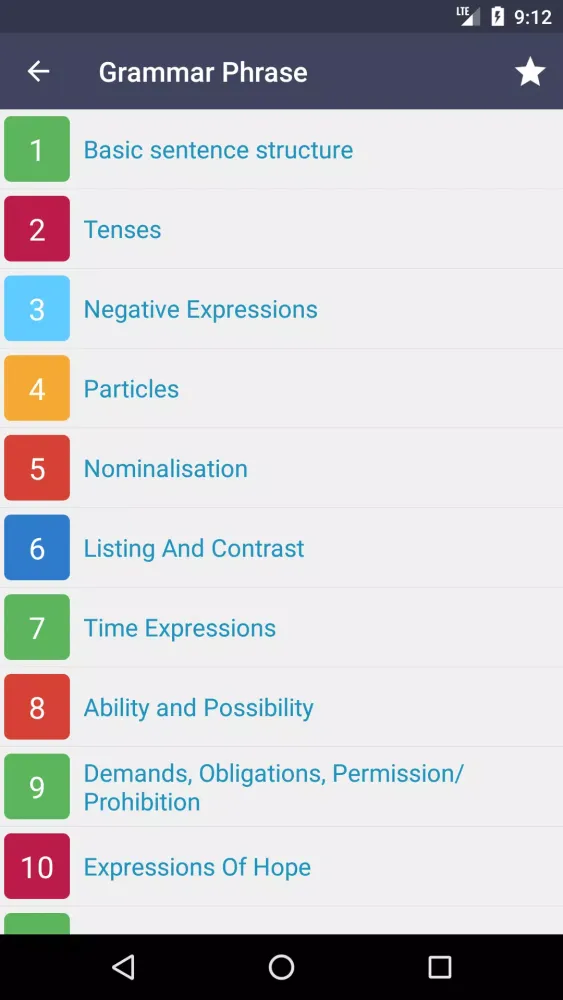 Learn Korean Screenshots