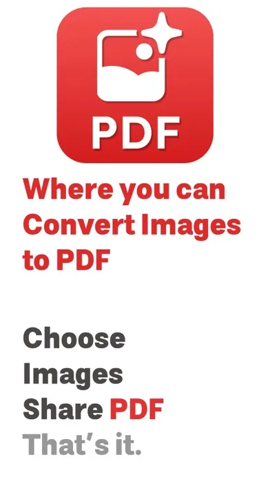 Ảnh chụp màn hình của Images to PDF Converter tool