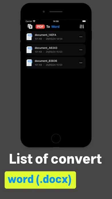 PDF to word : PDF Editable Screenshots