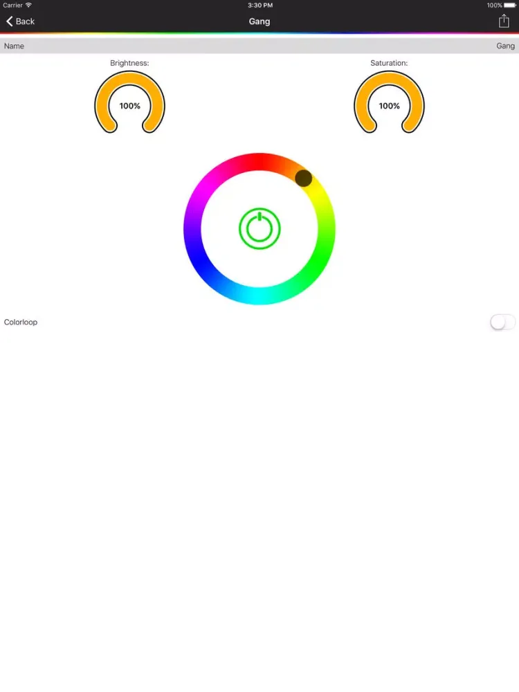 Hue Control - For Philips Hue iPad 應用截圖