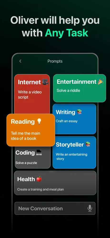 Oliver AI Screenshots