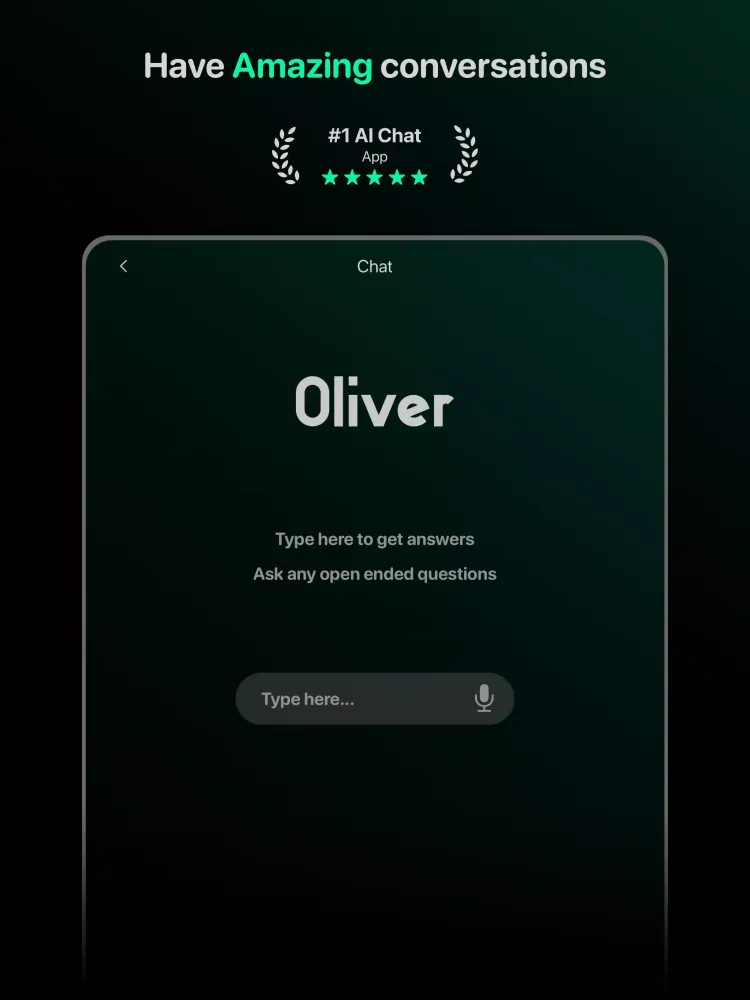 Oliver AI Screenshots