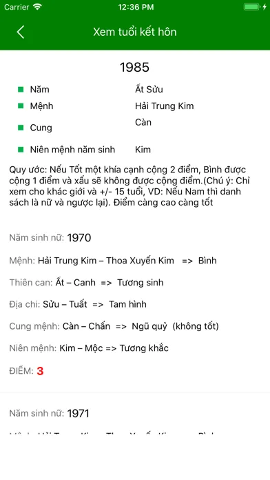 Xem Tuổi Hợp Nhau Screenshots
