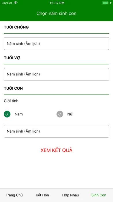 Xem Tuổi Hợp Nhau Screenshots