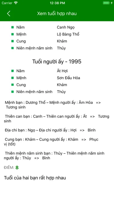 Xem Tuổi Hợp Nhau Screenshots