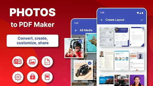Photos to PDF: Image PDF maker应用截图