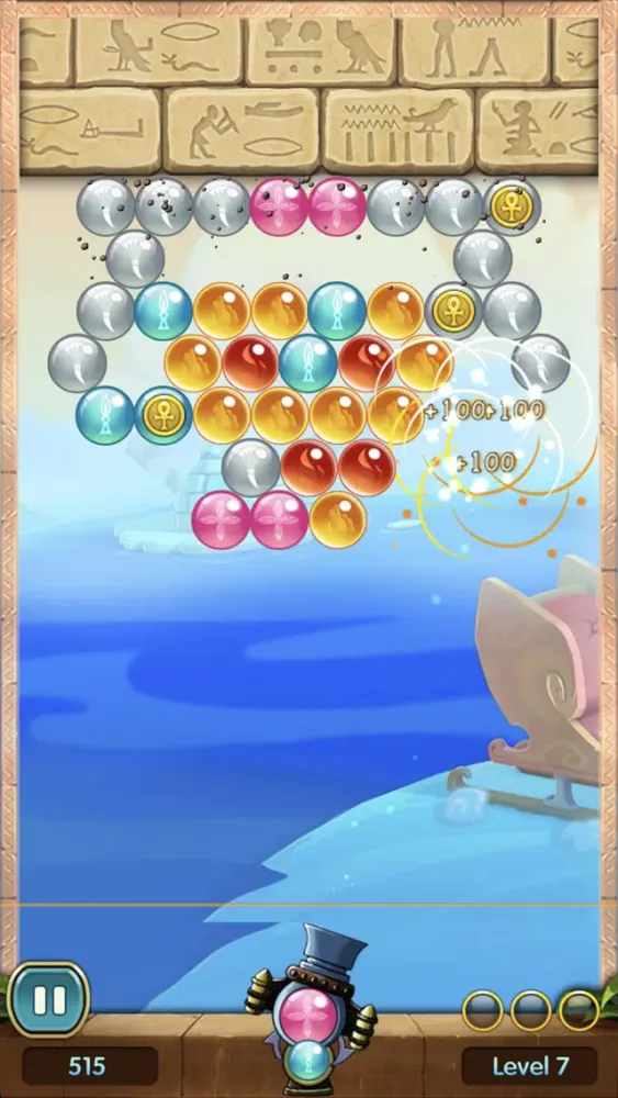 Tangkapan layar Funny Bubble Shoot