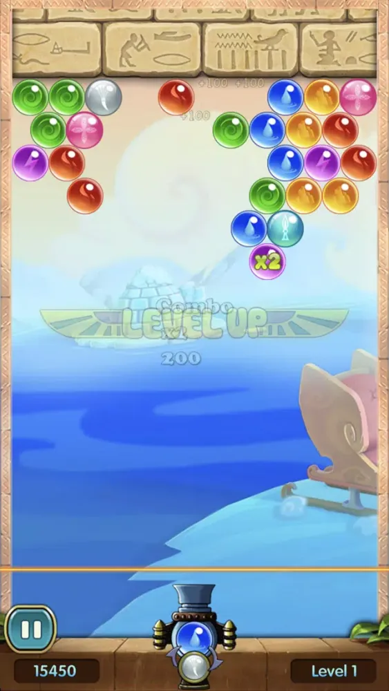 Tangkapan layar Funny Bubble Shoot