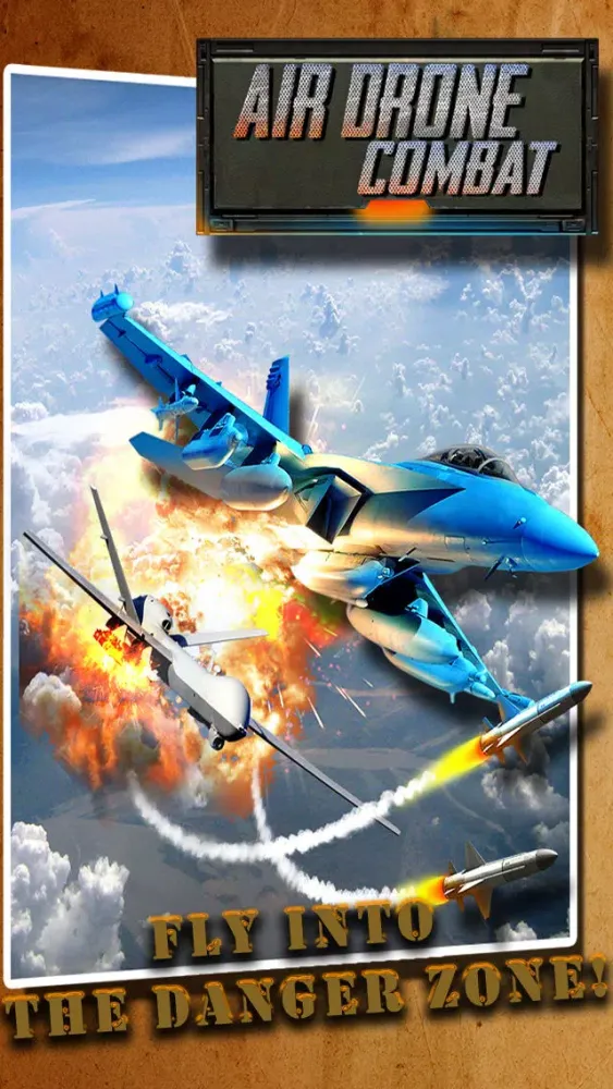 Capturas de pantalla de Air Drone Combat - Military Jet Fighter Aircraft Battle Simulation Game