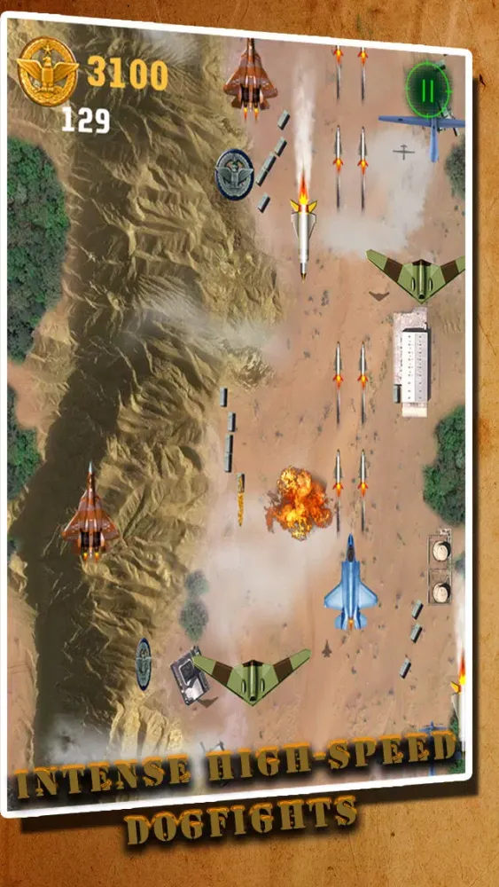 Capturas de pantalla de Air Drone Combat - Military Jet Fighter Aircraft Battle Simulation Game