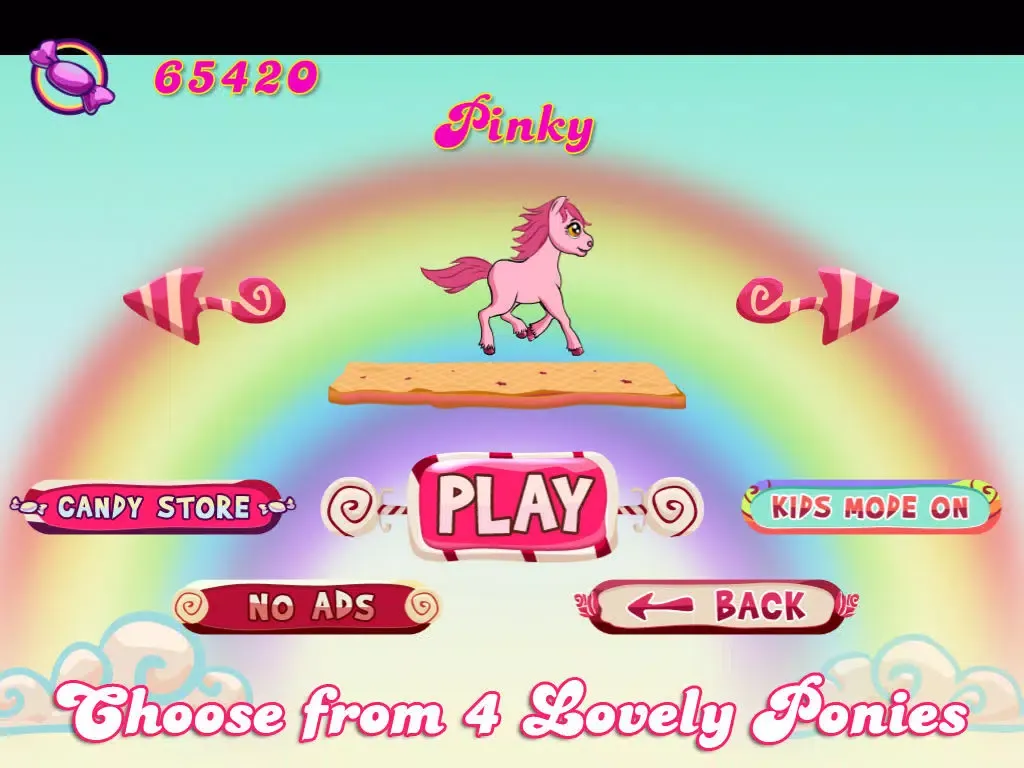 Candy Pony Run - Sweet Jumping Game Saga iPad  Screenshots