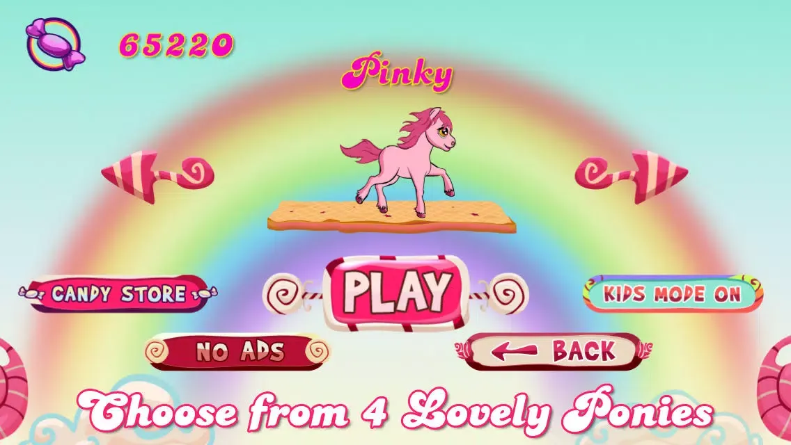 Candy Pony Run - Sweet Jumping Game Saga Screenshots