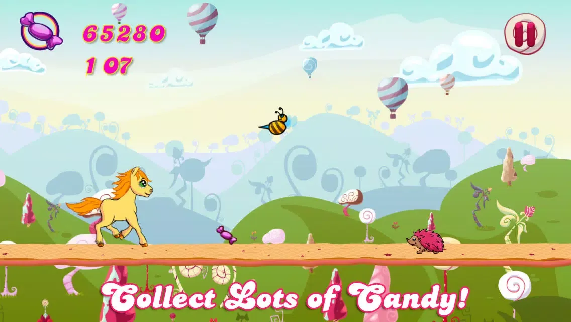 Candy Pony Run - Sweet Jumping Game Saga Screenshots