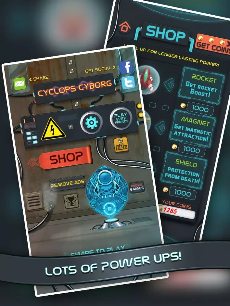Cyclops Cyborg - FREE Bionic Multiplayer Adventure Game iPad  স্ক্রিনশট