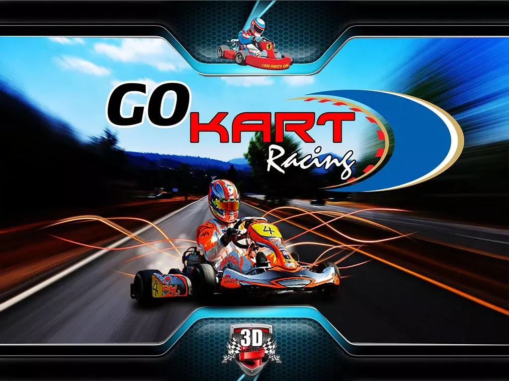 Capturas de tela do Go Kart Racing 3D - Free Multiplayer Race Game iPad 