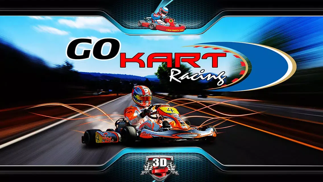 Capturas de tela do Go Kart Racing 3D - Free Multiplayer Race Game
