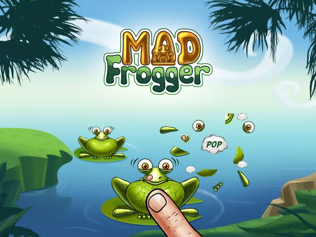 Mad Frogger Pro - Frog Pop Puzzle iPad  Screenshots
