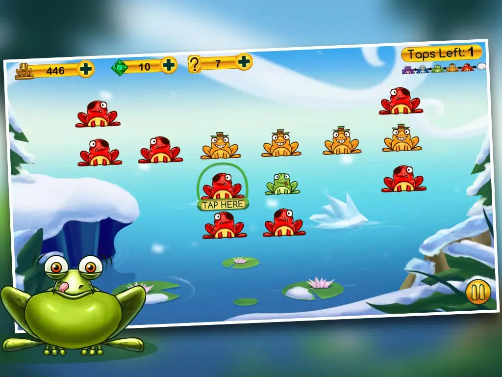 Mad Frogger Pro - Frog Pop Puzzle iPad  Screenshots