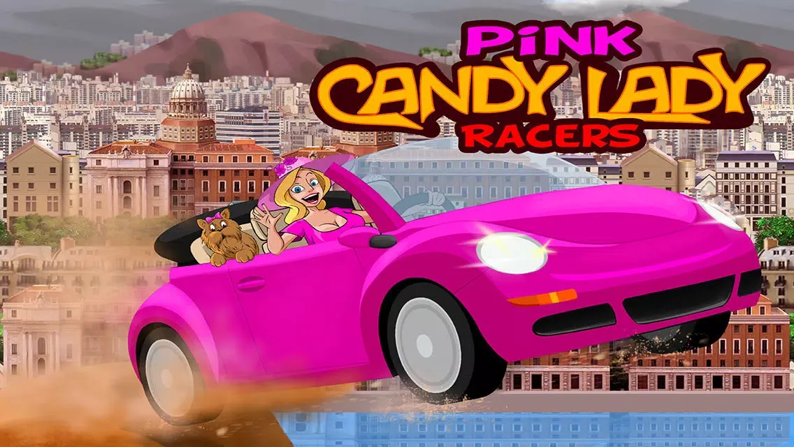 Zrzuty ekranu Pink Candy Lady Racers - Pro Unicorn Bike Saga Multiplayer Game