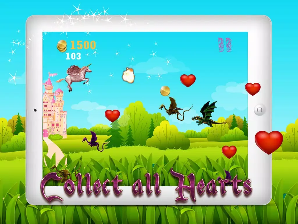 A Unicorn Fantasy - A Fairy Kingdom Castle Adventure Game iPad  スクリーンショット
