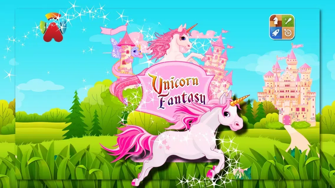 A Unicorn Fantasy - A Fairy Kingdom Castle Adventure Game スクリーンショット