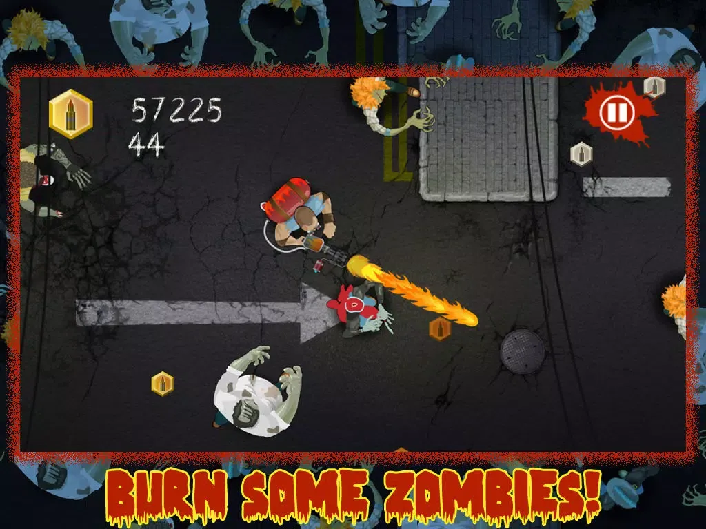 Tangkapan skrin A Zombie Shootout - Evil Dead Shooter Game iPad 