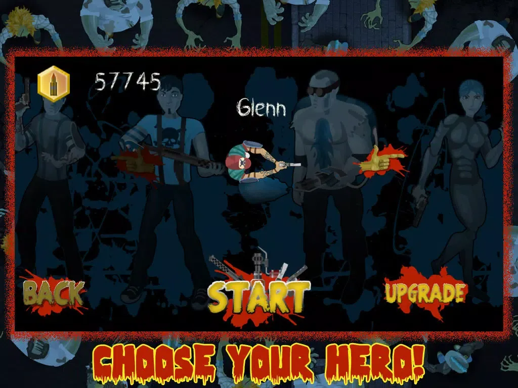 Tangkapan skrin A Zombie Shootout - Evil Dead Shooter Game iPad 