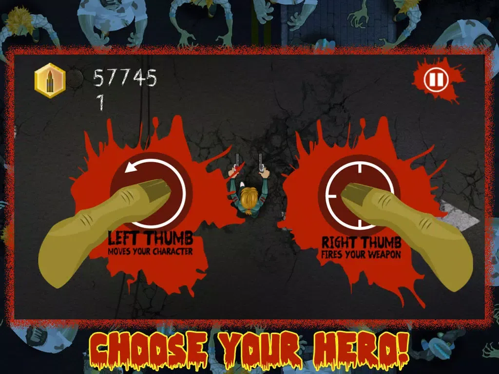 Tangkapan skrin A Zombie Shootout - Evil Dead Shooter Game iPad 