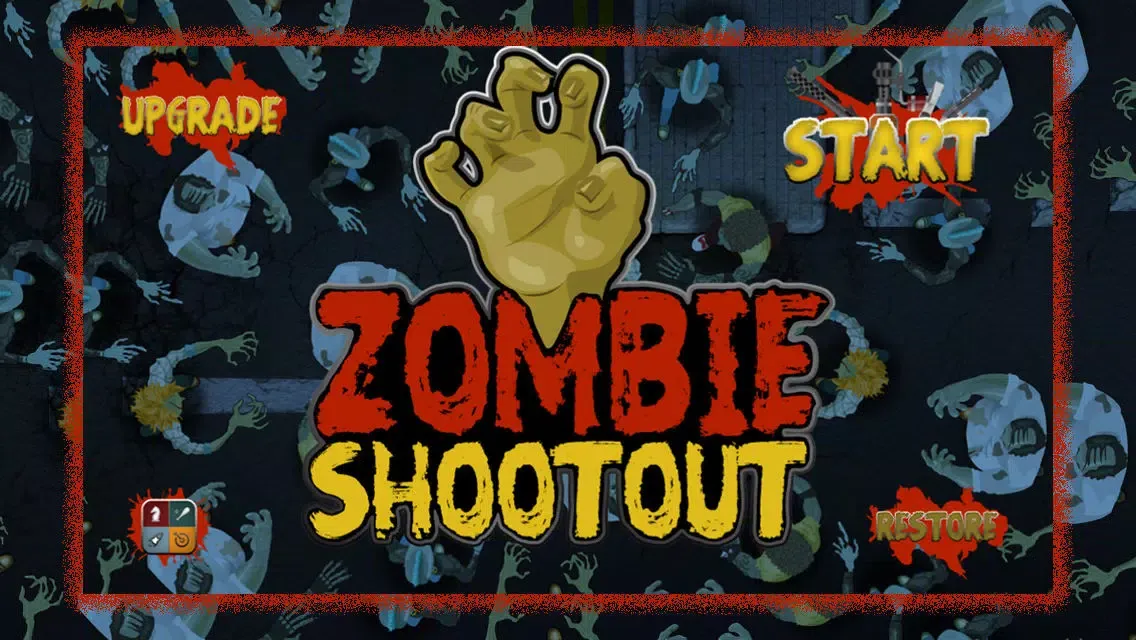 Tangkapan skrin A Zombie Shootout - Evil Dead Shooter Game