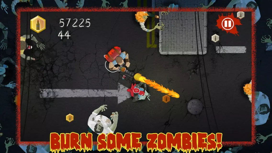 Tangkapan skrin A Zombie Shootout - Evil Dead Shooter Game